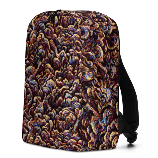 Riotous Radiance on a Minimalist Backpack