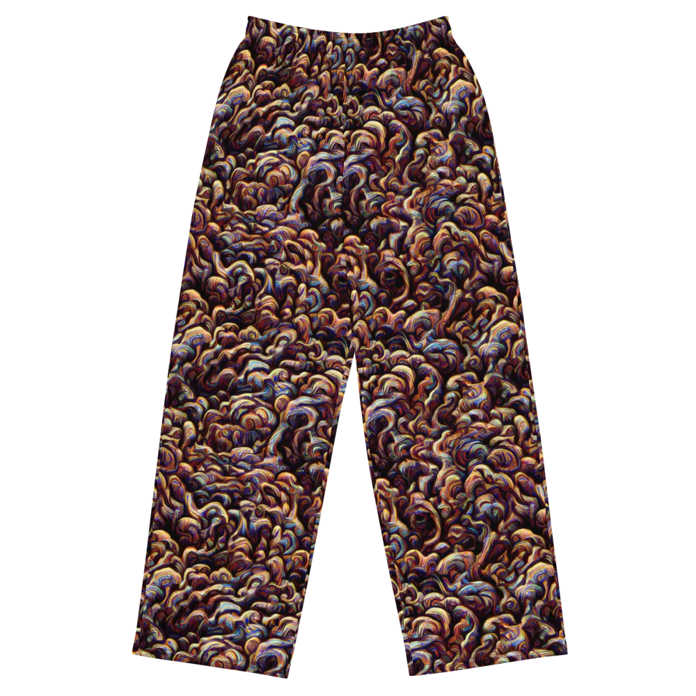 Riotous Radiance on Wide-Leg Pants — Front