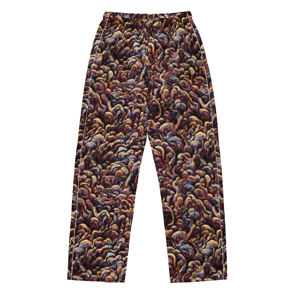Riotous Radiance on Women's Pajama Pants — Front