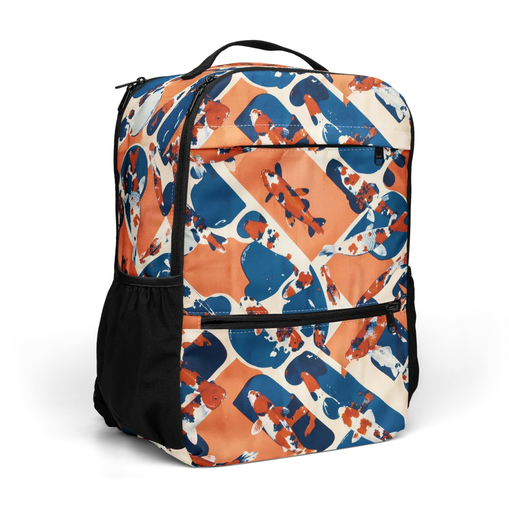 Koi Current on Utility Backpack — Right Front