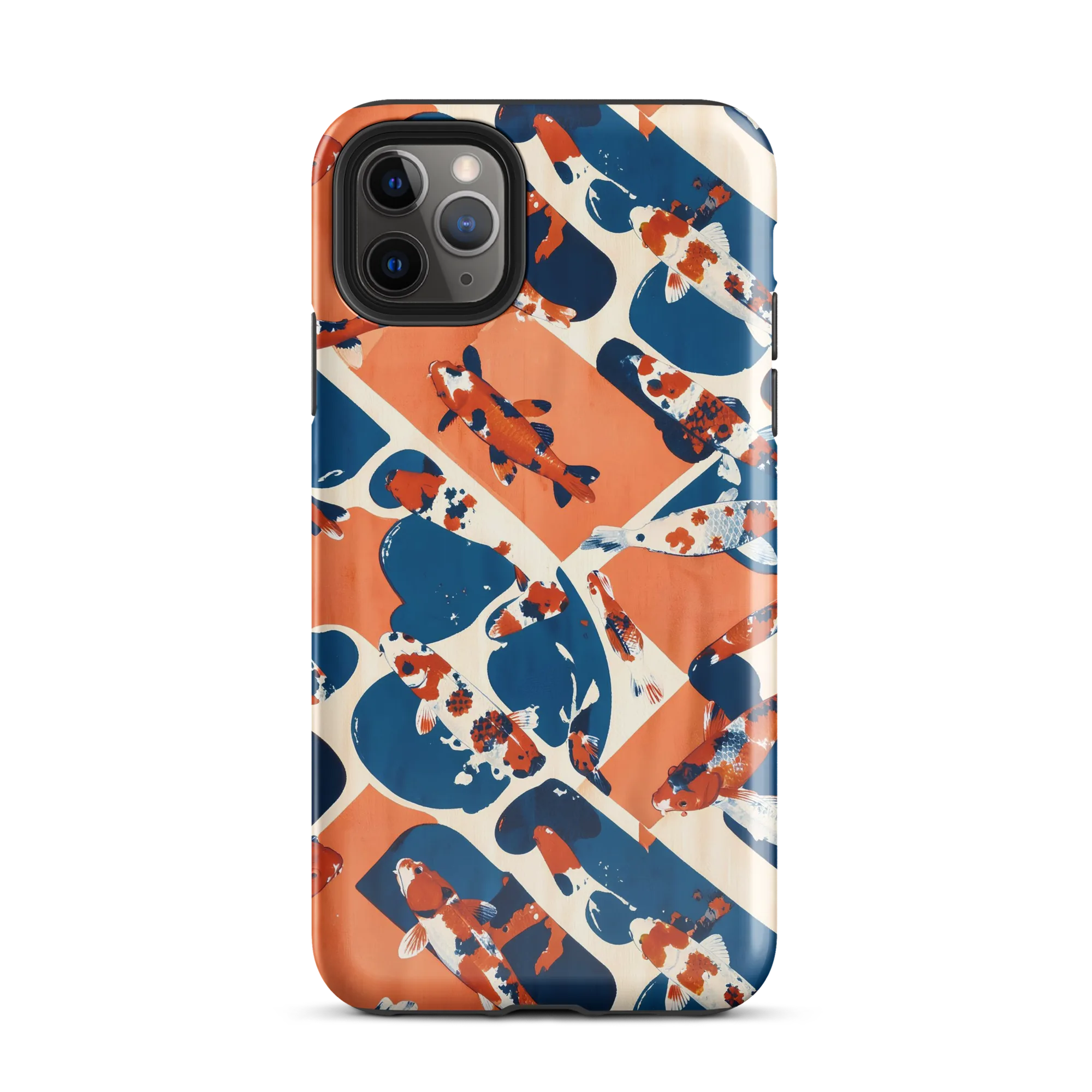 Koi Current on Tough Case for iPhone® — Front