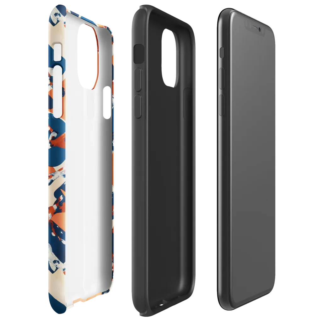 Koi Current on Tough Case for iPhone® — Right