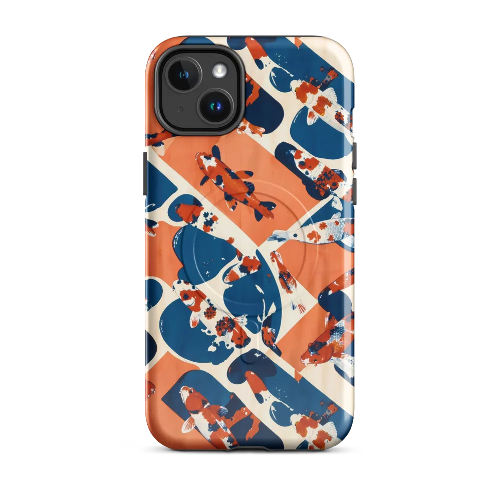 Koi Current on MagSafe Tough Case for iPhone® — Front