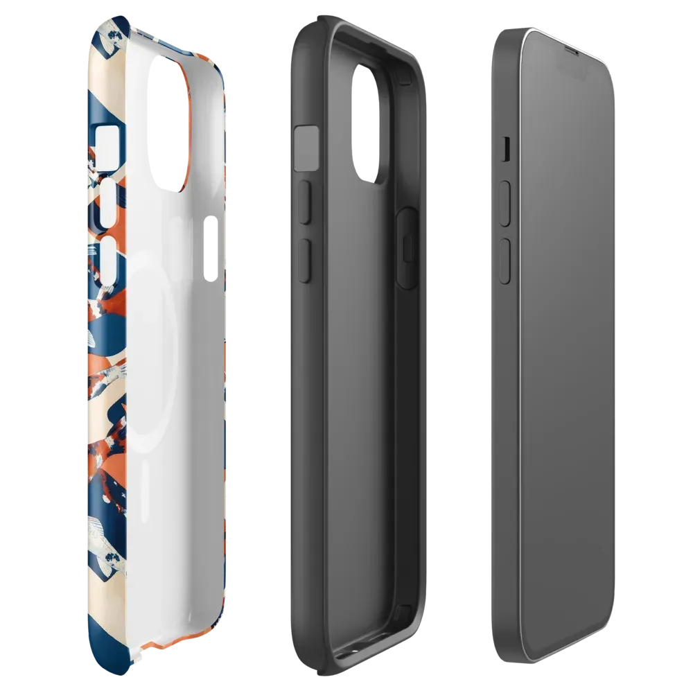 Koi Current on MagSafe Tough Case for iPhone® — Front