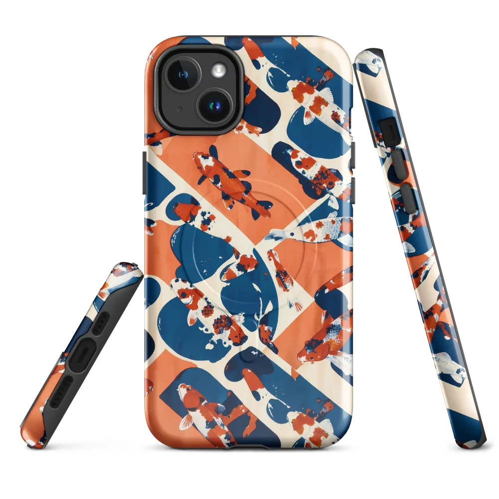 Koi Current on MagSafe Tough Case for iPhone® — Front