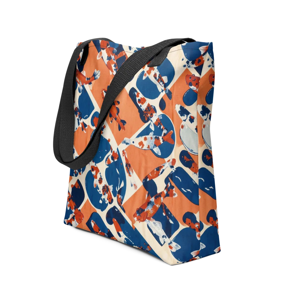 Koi Current on Tote Bag — Front
