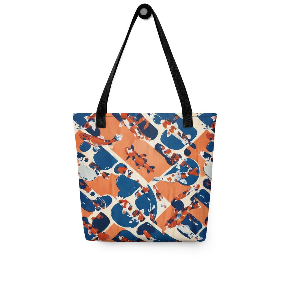 Koi Current on Tote Bag — Front