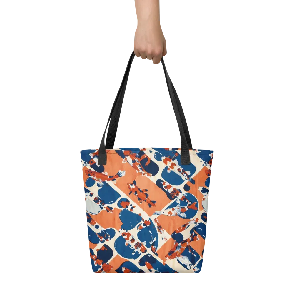 Koi Current on Tote Bag — Front