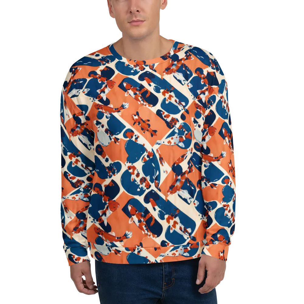 Koi Current on Sweatshirt — Front