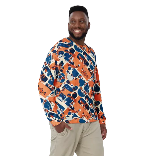 Koi Current on a Sweatshirt