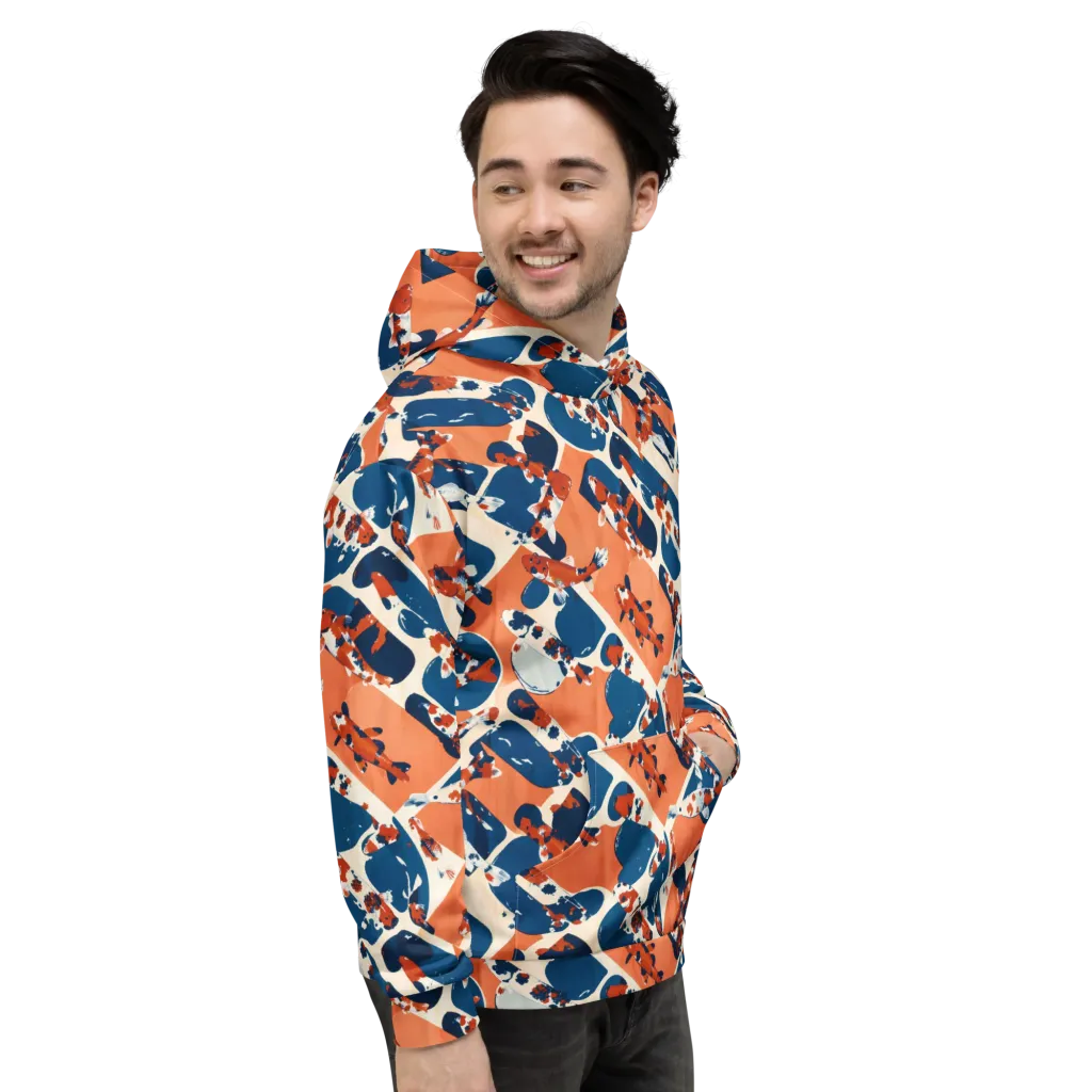 Koi Current on Hoodie — Right