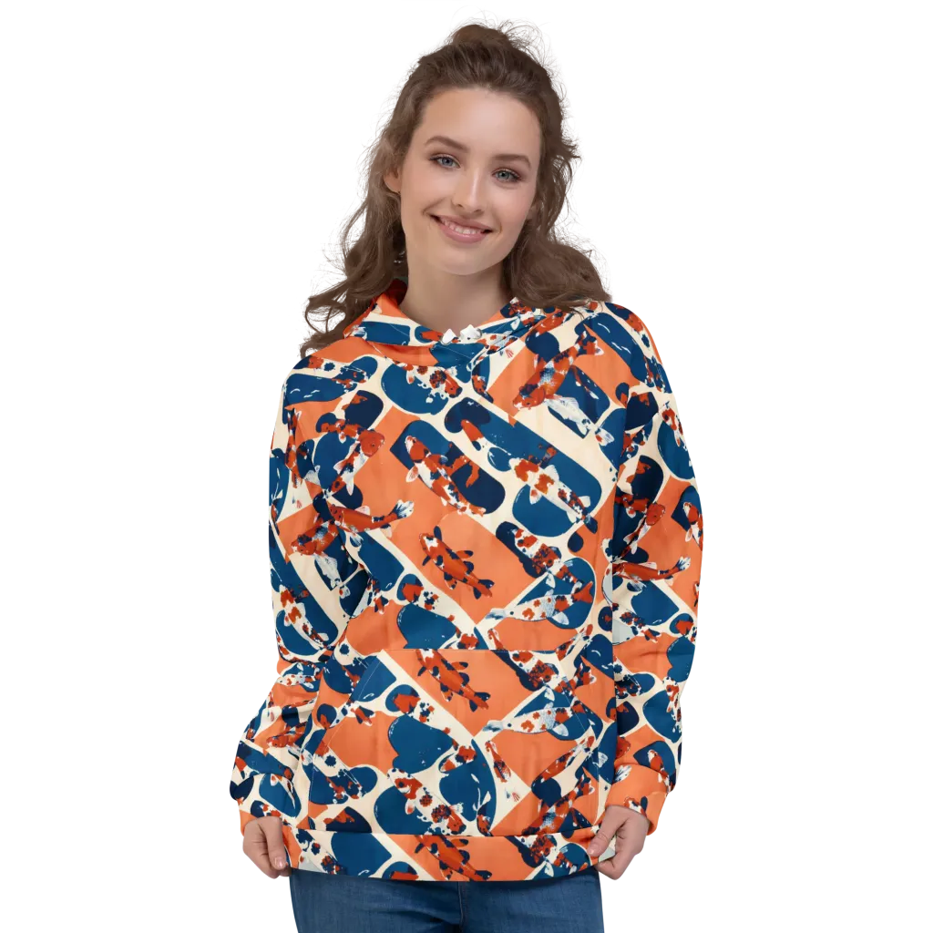 Koi Current on Hoodie — Front
