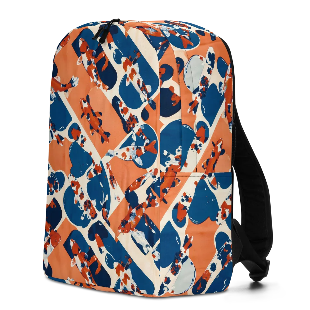 Koi Current on Minimalist Backpack — Left