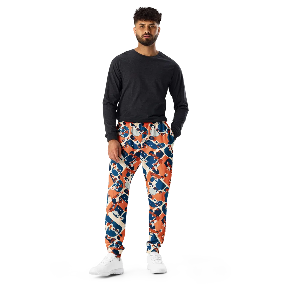 Koi Current on Men's Joggers — Front