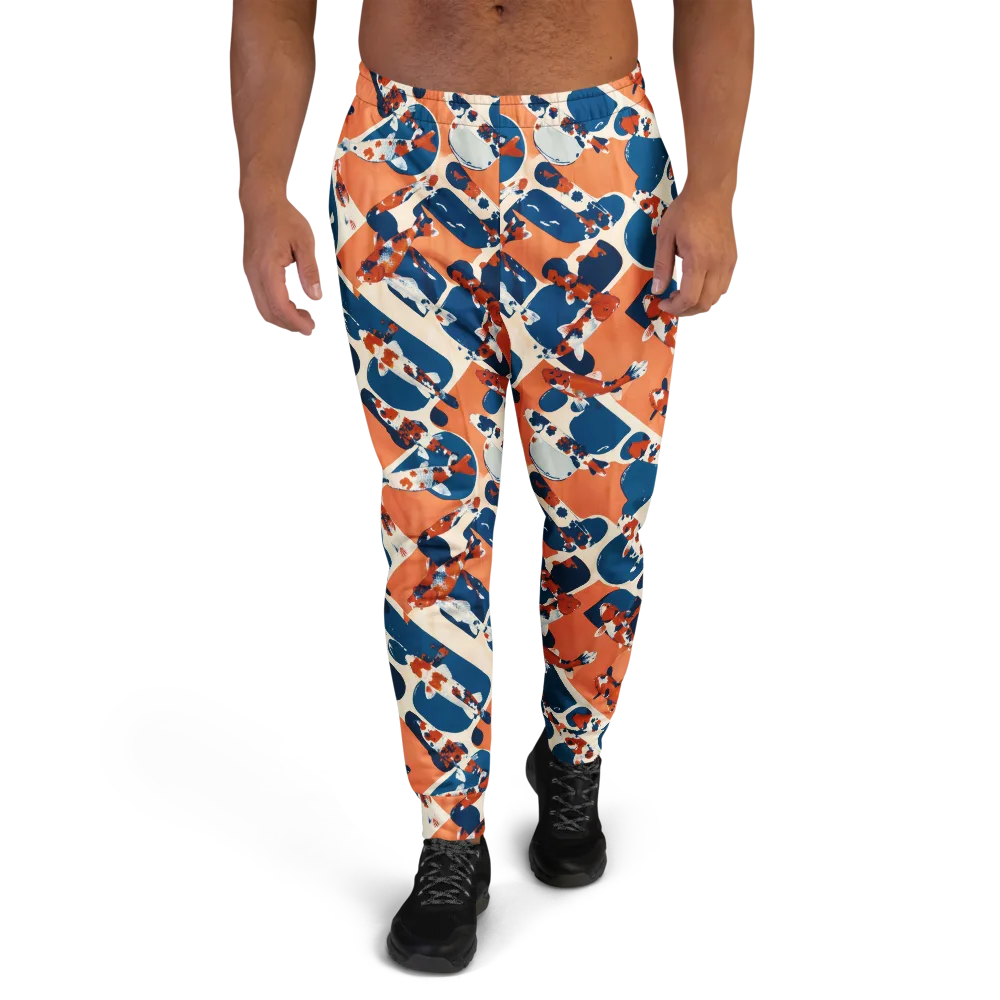 Koi Current on Men's Joggers — Front