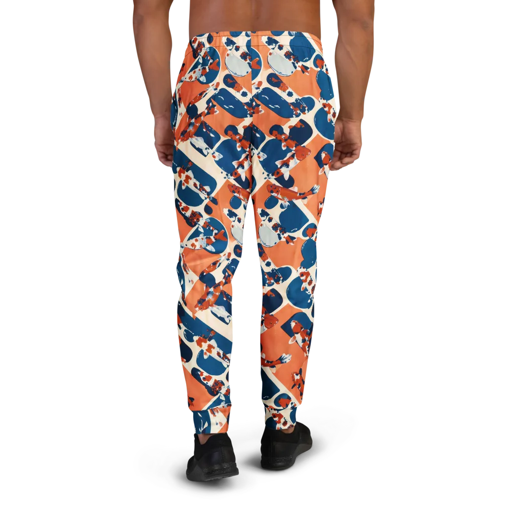 Koi Current on Men's Joggers — Back