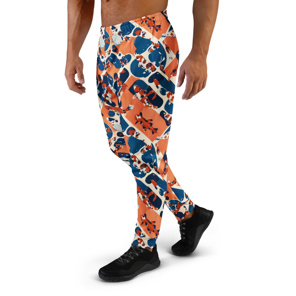 Koi Current on Men's Joggers — Left
