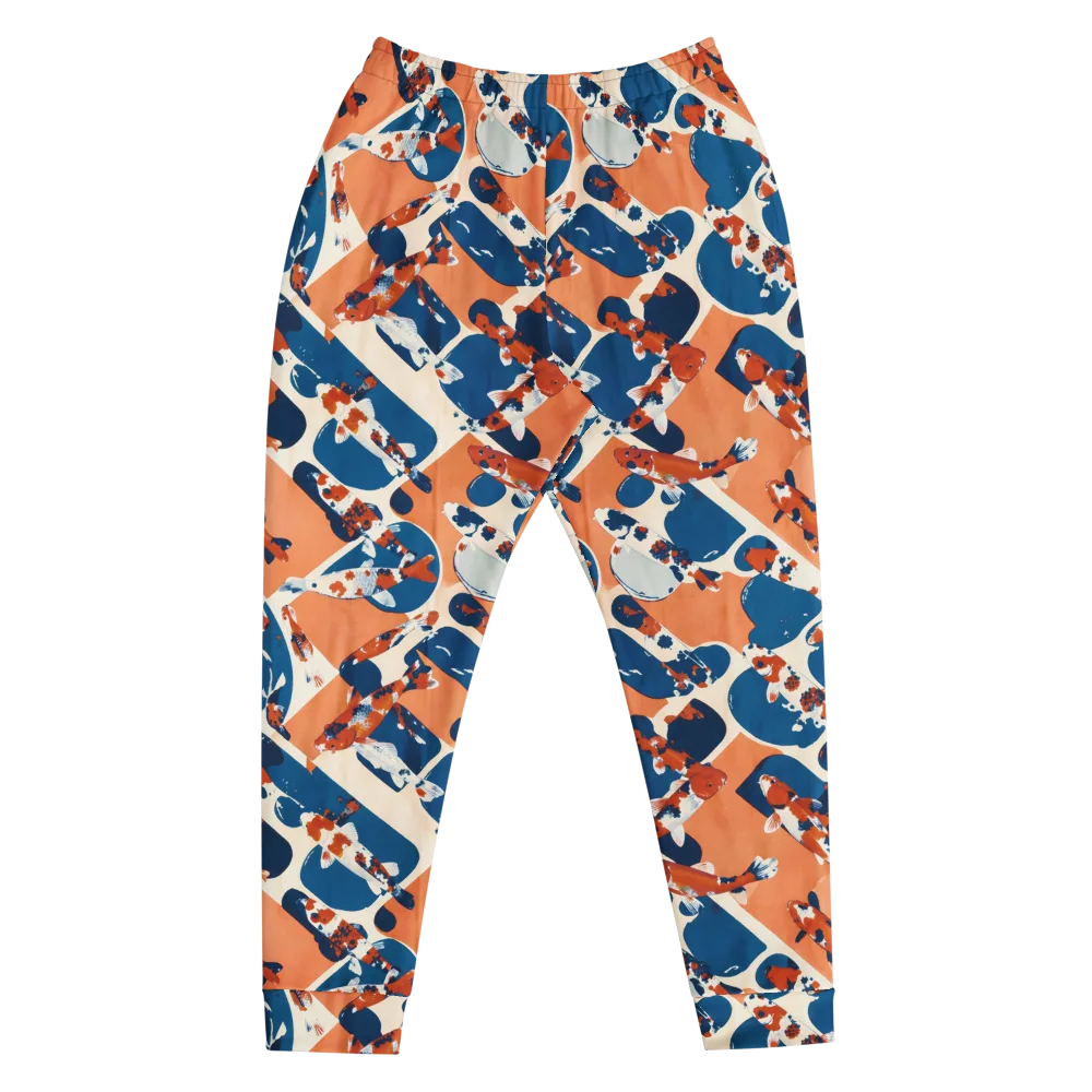 Koi Current on Men's Joggers — Front