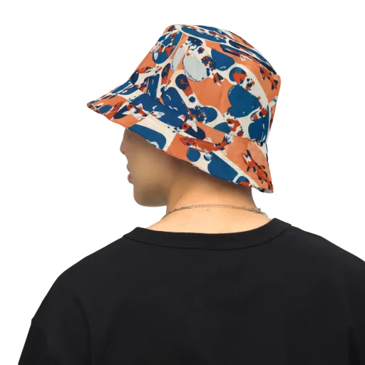 Koi Current on a Reversible Bucket Hat