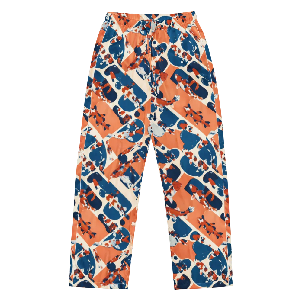 Koi Current on Women's Pajama Pants — Front