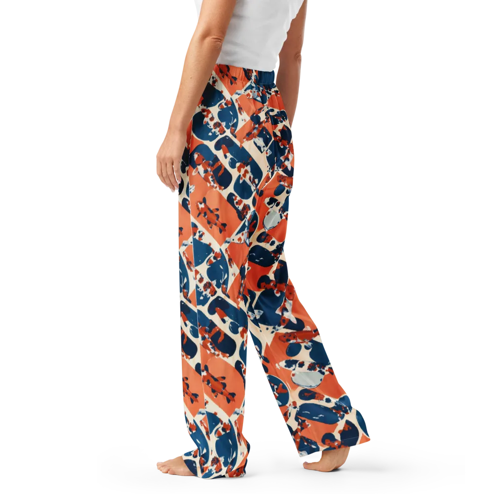 Koi Current on Women's Pajama Pants — Left