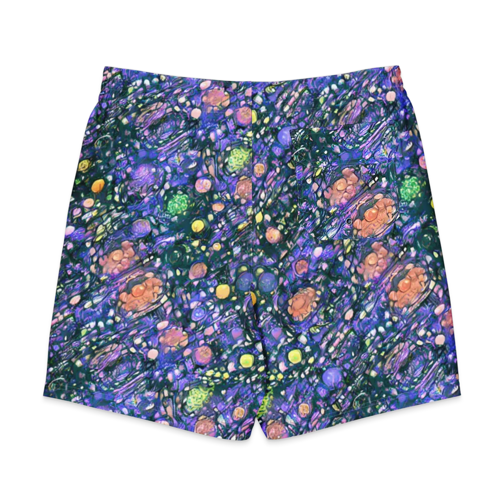 Neon Conservatory on Men's Board Shorts — Back