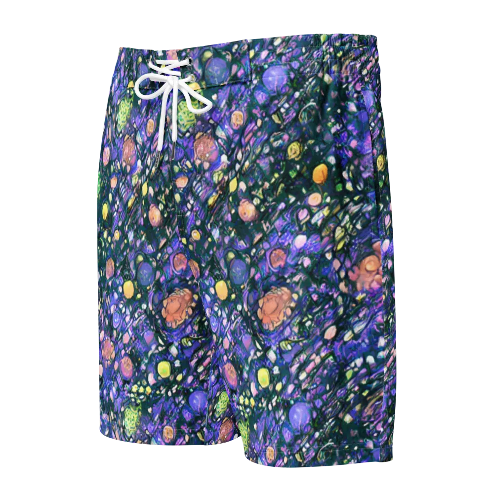 Neon Conservatory on Men's Board Shorts — Front