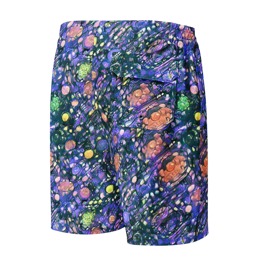 Neon Conservatory on Men's Board Shorts — Back