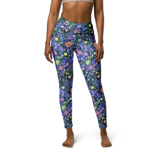 Neon Conservatory on a Yoga Leggings