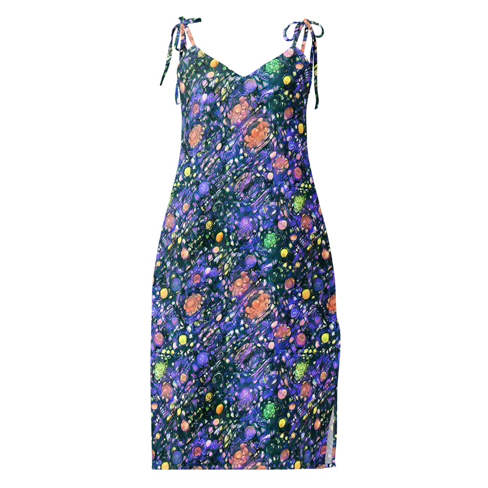 Neon Conservatory on Slip Dress — Front
