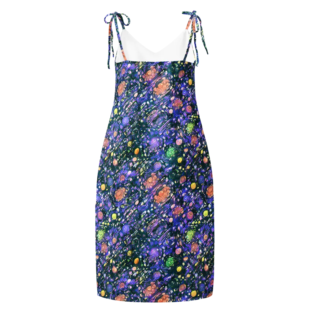 Neon Conservatory on Slip Dress — Back