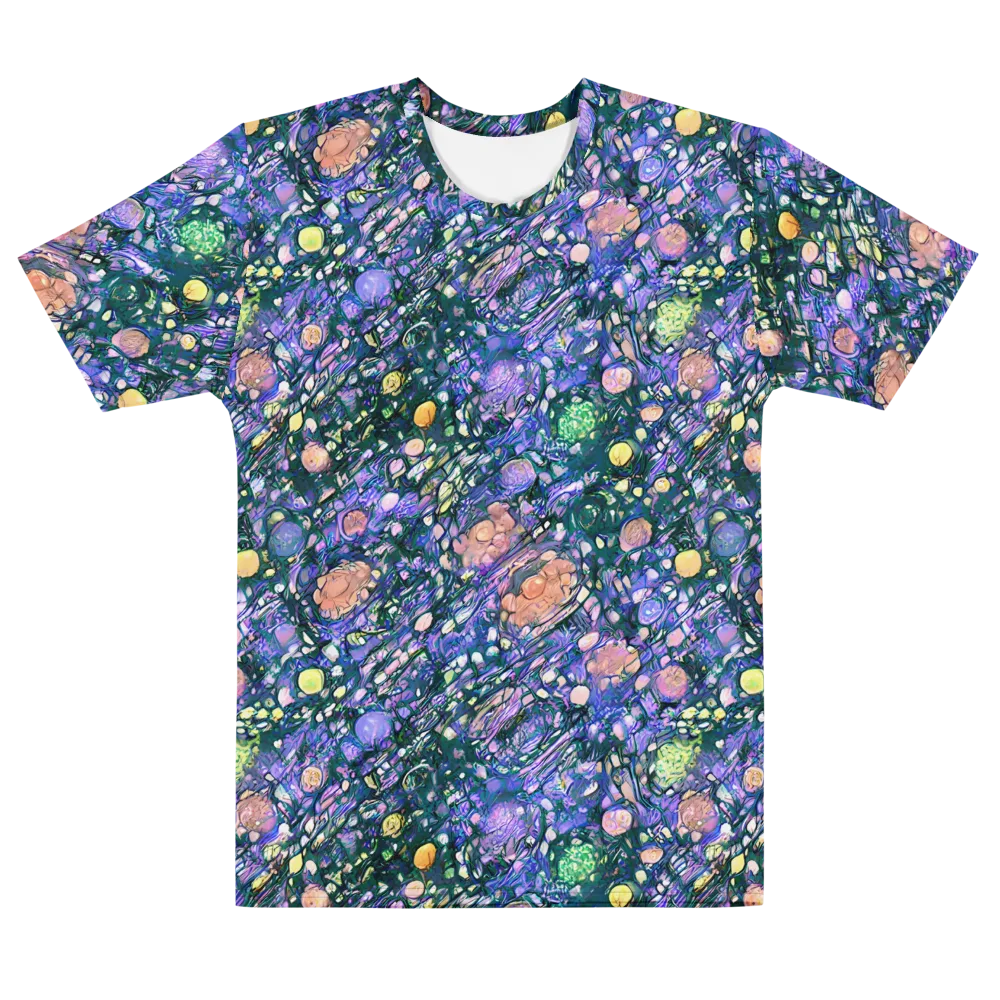 Neon Conservatory on Men's Cotton Crew Neck T-Shirt — Front