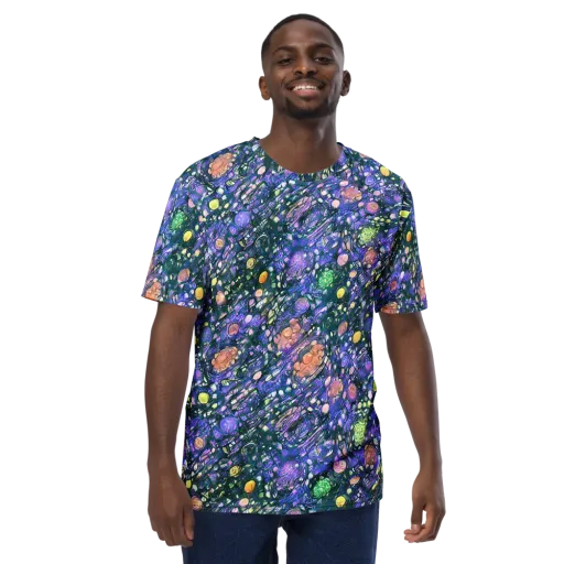 Neon Conservatory on a Men's Crew Neck T-Shirt
