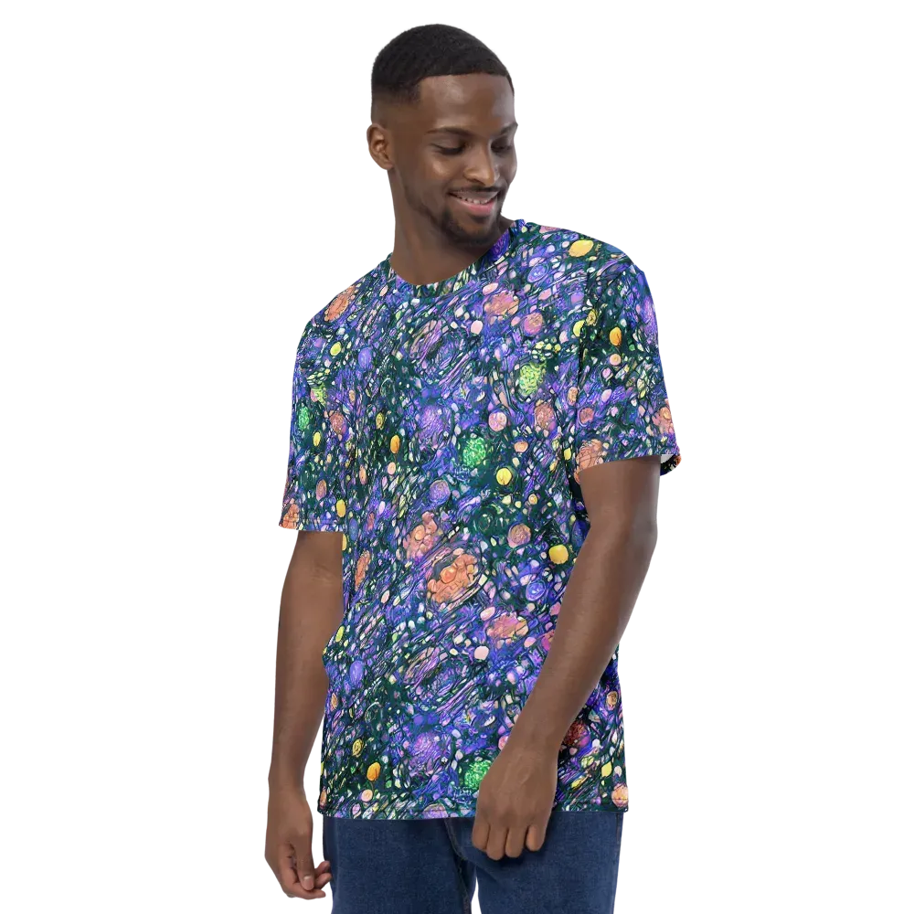 Neon Conservatory on Men's Crew Neck T-Shirt — Left