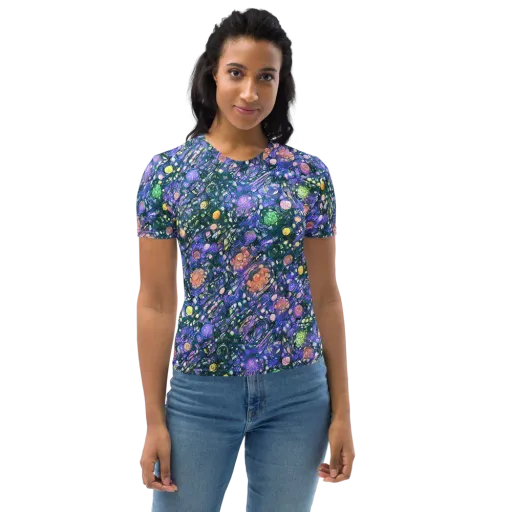 Neon Conservatory on a Women's Crew Neck T-Shirt