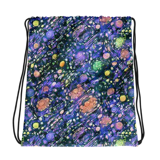 Neon Conservatory on a Drawstring Bag