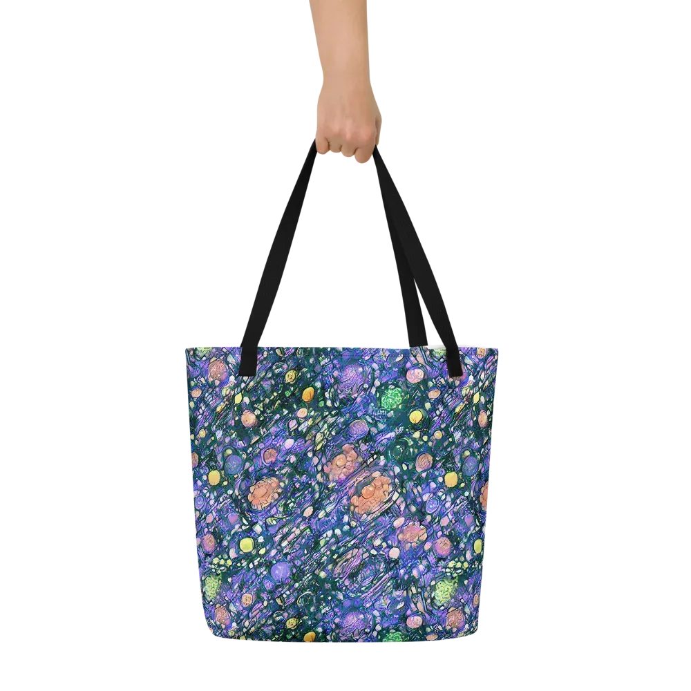 Neon Conservatory on Large Tote Bag W/ Pocket — Front