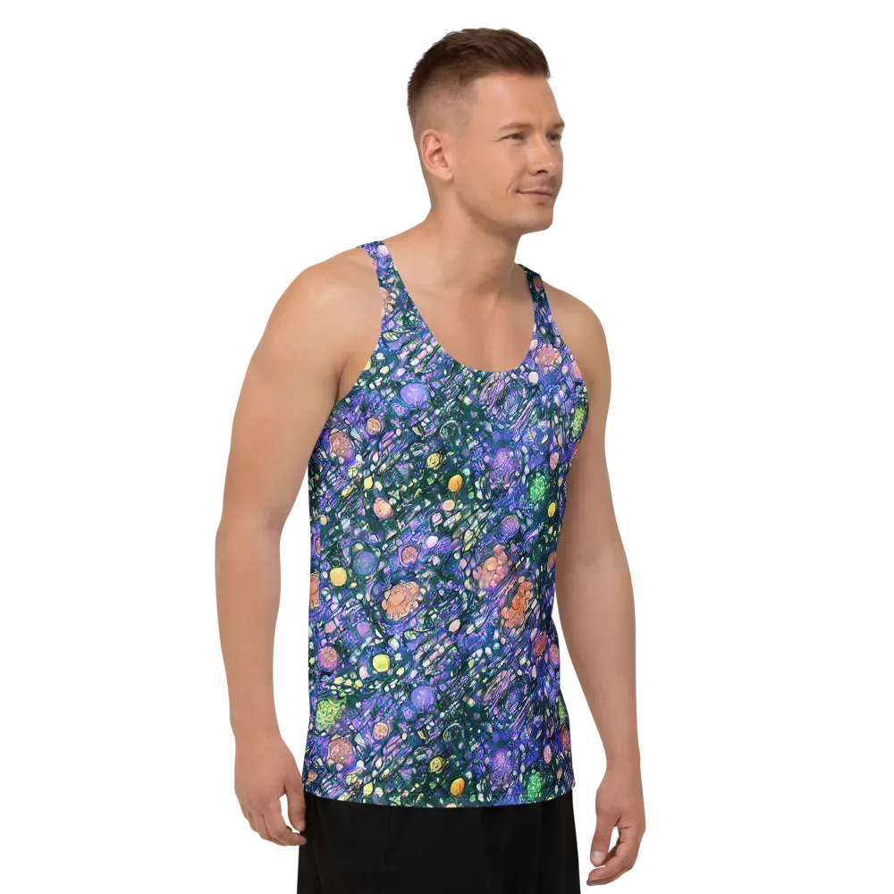Neon Conservatory on Men's Tank Top — Right Front