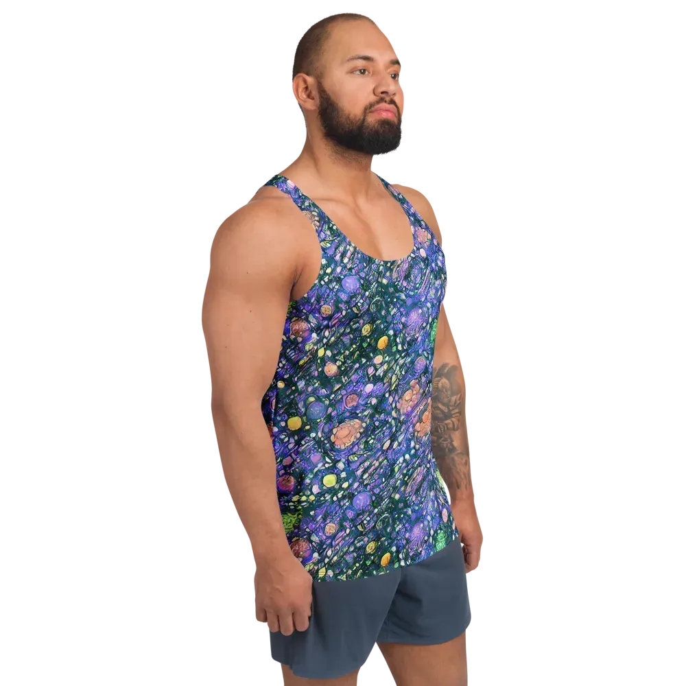 Neon Conservatory on Men's Tank Top — Right Front