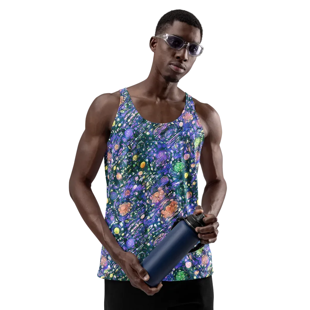 Neon Conservatory on Men's Tank Top — Front