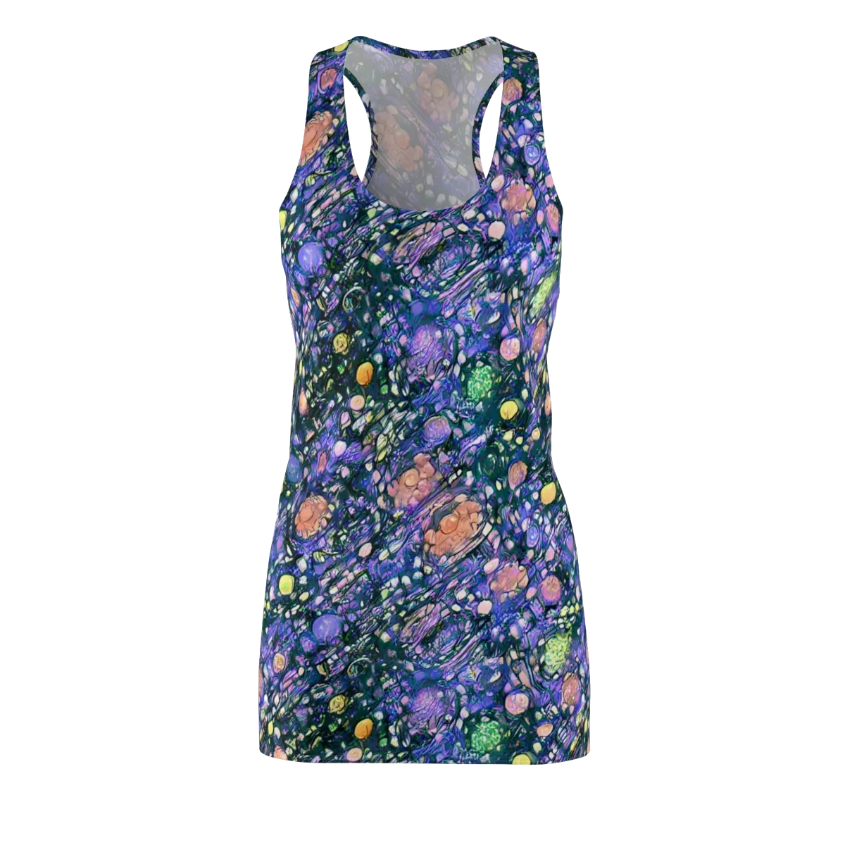 Neon Conservatory on Racerback Dress — Front