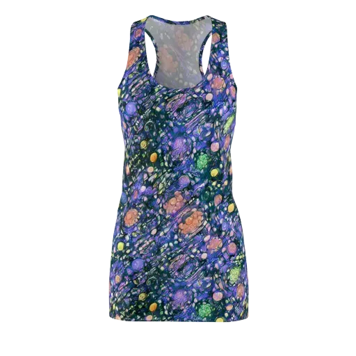 Neon Conservatory on a Racerback Dress