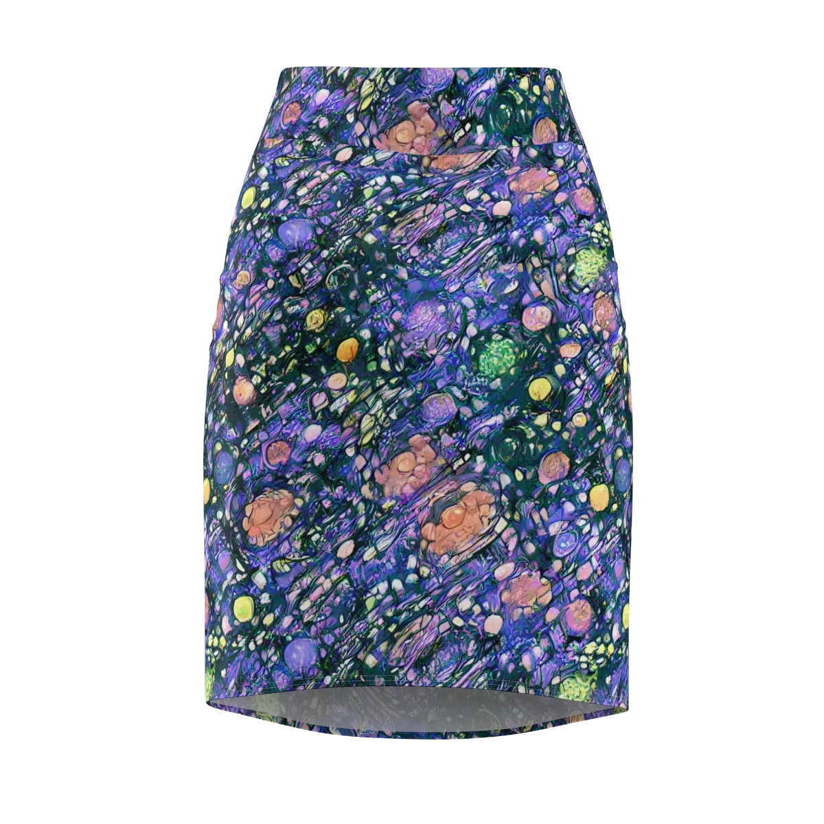 Neon Conservatory on Pencil Skirt — Front