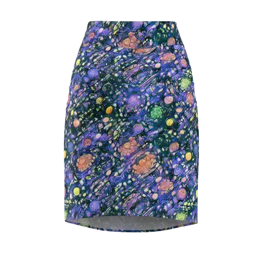 Neon Conservatory on a Pencil Skirt