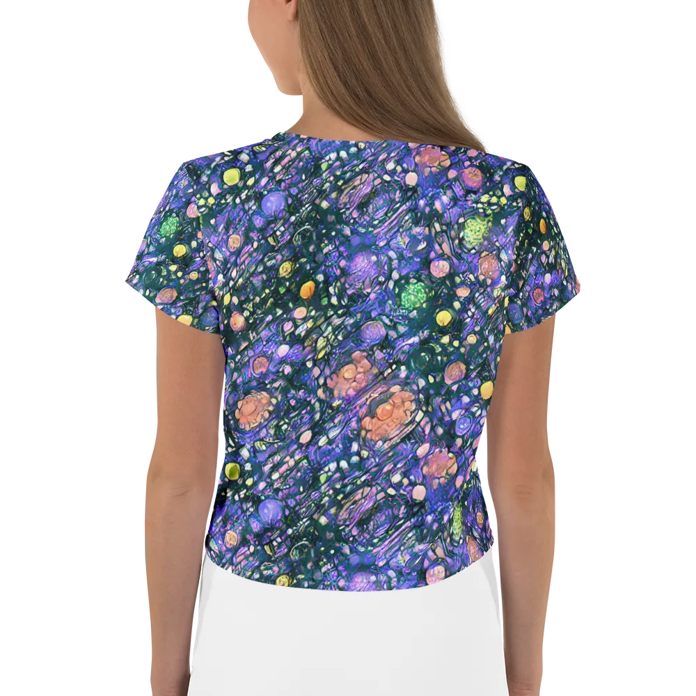 Neon Conservatory on Crop Tee — Back