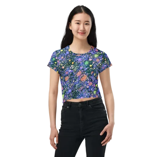 Neon Conservatory on a Crop Tee