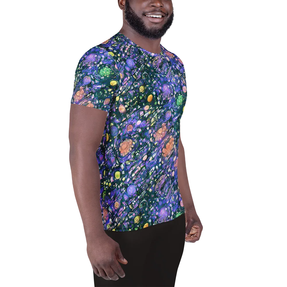 Neon Conservatory on Men's Athletic T-Shirt — Right