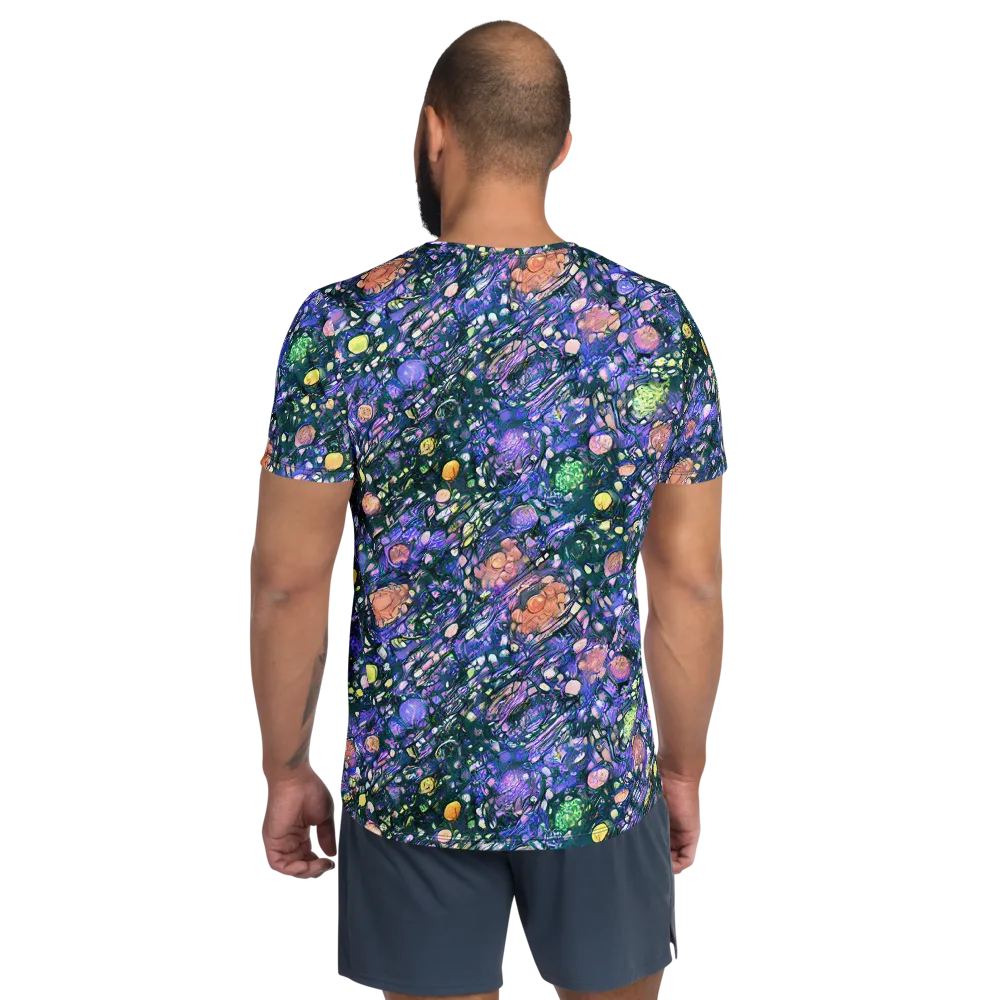 Neon Conservatory on Men's Athletic T-Shirt — Back