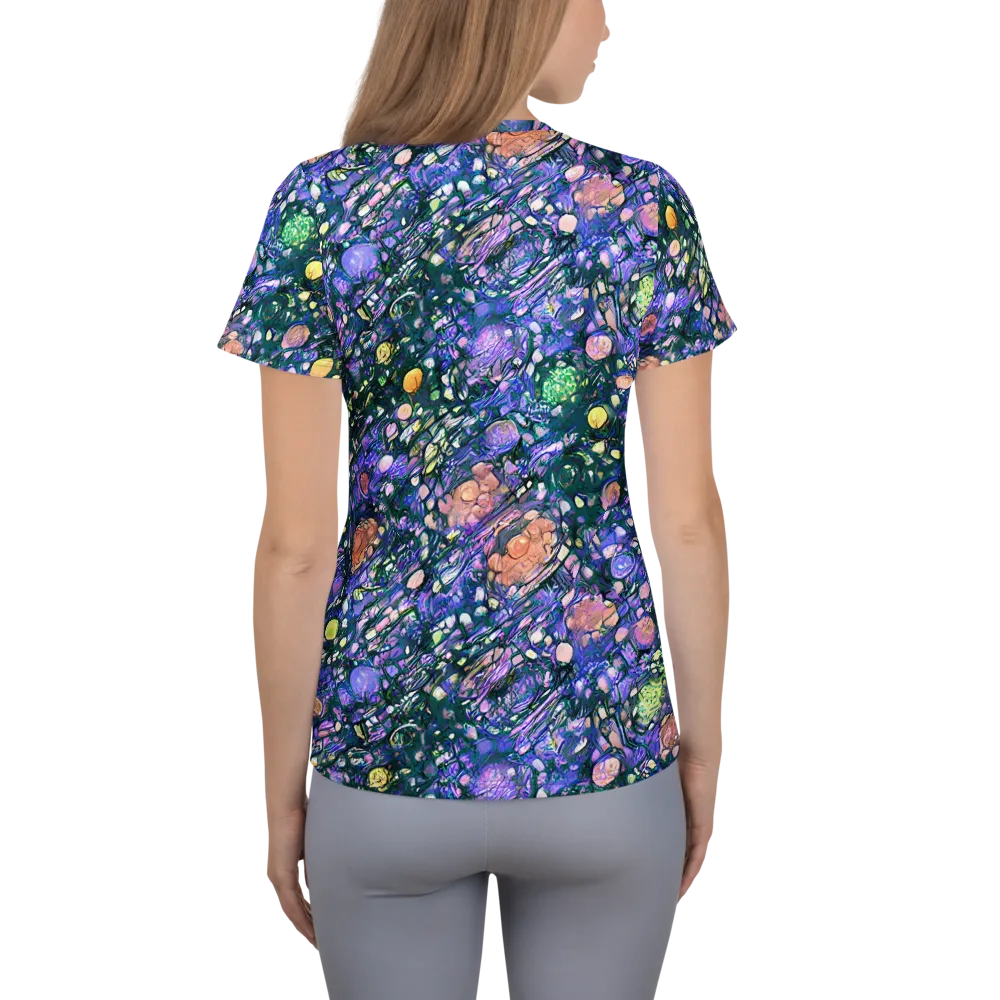 Neon Conservatory on Women's Athletic T-Shirt — Back