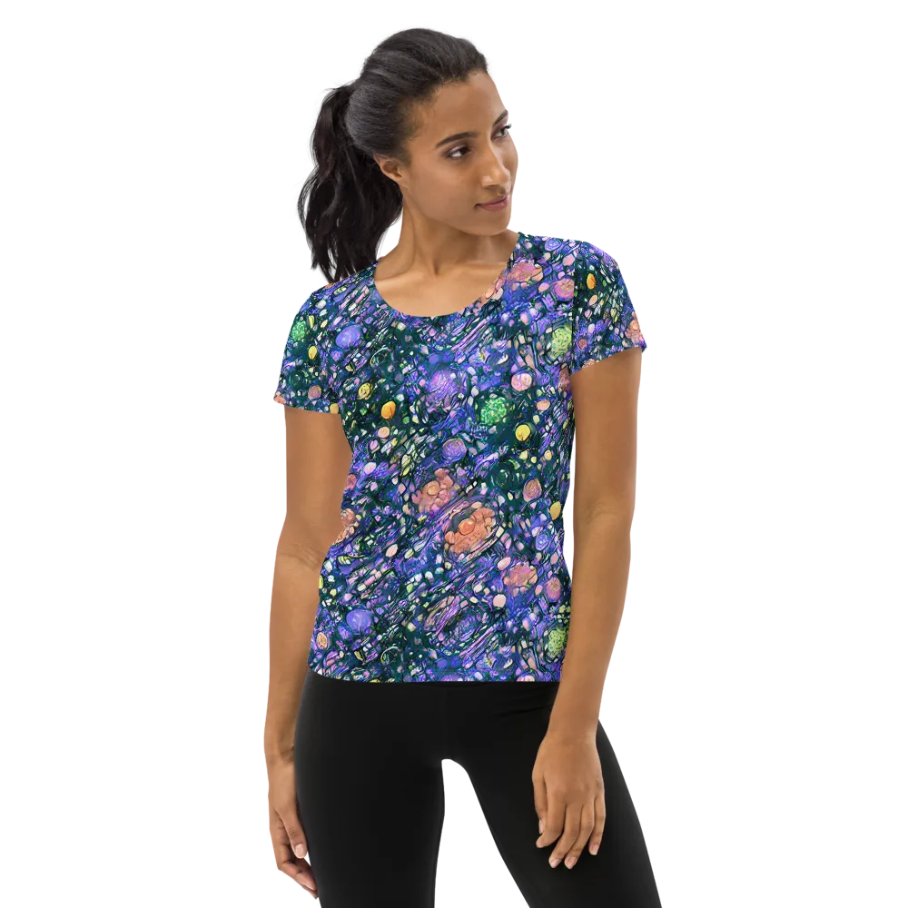 Neon Conservatory on Women's Athletic T-Shirt — Front